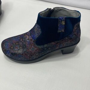 Alegria Multicolor Ankle Boots